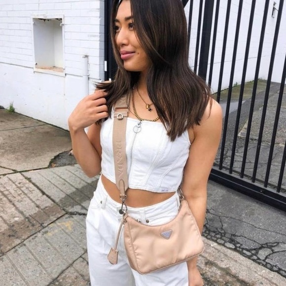 H&M x Lee White Denim Corset Top NEVER WORN! - Picture 4 of 5